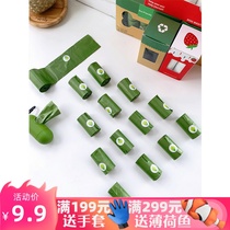 Degradable environmental protection pet garbage bag with scented dog bag garbage bag cat shovel bag cat shovel Special