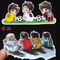 z car interior trim car appearance decoration sticker waterproof full car look sticky sticker scratched letter red light shade body