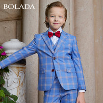  bolada boys suit suit Childrens small suit dress Middle and large childrens dress piano performance suit new spring and autumn