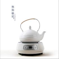 Kettle teapot heat-resistant ceramic kettle hot and cold dual-use tea ceremony beam teapot tea pot send electric pottery stove