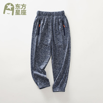 Boys sports pants autumn thin childrens mosquito pants summer clothes big childrens trousers handsome running casual pants