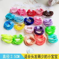 Female baby no seams no injuries hair basic Hairband rubber band childrens hair cord young girls tie a head rope