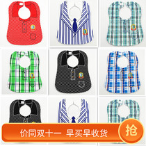 DUBBO baby bib bib bib printing waterproof saliva towel tide one year general export Japan recommended