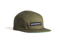 GODANDFAMOUS 5-Panel Cap Green Five-piece Cap CAMP Skateboard Cap Dead fly Street Trend