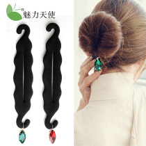 Korean sponge ball hair decoration Bud head Ponytail buckle Hair tray Hair tie Hair jewelry Styler headdress hair card