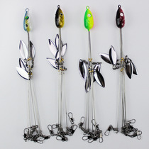New products Alabama fishing group 21 5cm 18g 18g attack fishing group metal bait with bright sheet Lubabait bait