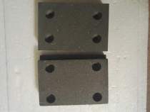 Four-square brake pad brake pad material friction pad material brake pad custom-made samples for drawing processing