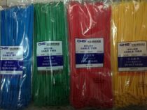 National Label A class 5X300 long iridescent plastic colored tie self-locked nylon tie yellow green red blue anti-UV beam