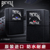 bicycle Plastic Playing Cards Prestige Waterproof Washable Wear-resistant Matte Prestige Plastic