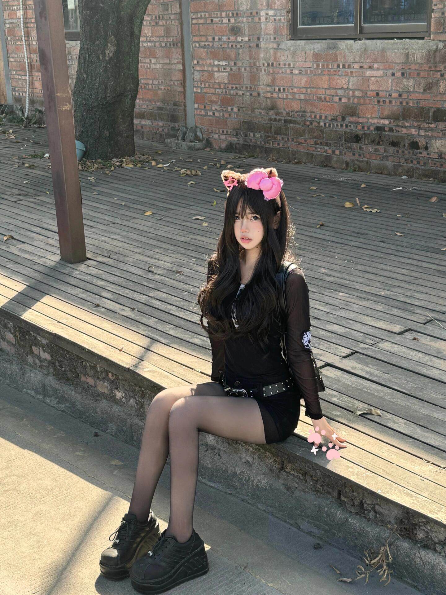 小野和子冬季黑丝光腿神器 加绒双层设计保暖不臃肿 替换装方便实用