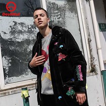 DEVIL NUT Tide brand demon men and women with the same paratrooper windbreaker cotton-four heavenly kings ANT