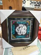 Customized Guizhou national characteristics silver painting pure hand-made silver inlay embroidery process