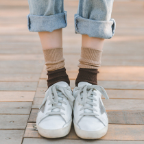 Socks female stockings ins tide pile socks women thin spring spring and autumn college style Korean Japanese Joker stockings autumn and winter