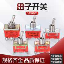 Button switch E-TEN series 1021 1121 1122 1221 1322 1322 250VAC Current 15A