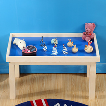 Sand Tray Table Solid Wood Children Play Table Multifunction Space Play Sandtai Kindergarten Building Blocks Puzzle Toy Table