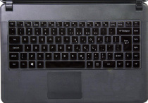 Shenzhou elegant A400-D2500 D1 keyboard protection adhesive film 14-inch computer notebook full coverage anti-dust cover cushion waterproof and anti-ash protection button rugged and transparent silica gel color cute