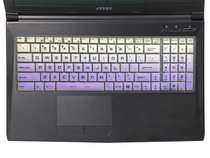msi msi GE63VR 7RF-004CN keyboard protection film 15 6-inch computer laptop full cover dust cover cover pad waterproof ash-proof button bump transparent silicone color
