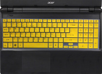 Acer E5-571G-35P1 keyboard protection adhesive film 15 6 inch computer notebook full coverage anti-dust cover waterproof anti-grey guard button rugged and transparent silicone color cute cartoon