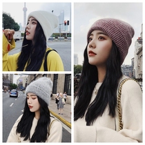 Day Department devils Knitted Hat Women Han Edition 100 Hitch Warm Wool Wool Thread Hat Men 100 Lap Art Autumn Winter Tide