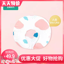 Whole cotton era baby fish gauze style pillow baby anti - migratory pillow 1 piece bag