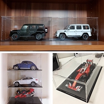 1:64 1:32 1:18 1:12 Car model acrylic transparent display box Racing model dust cover