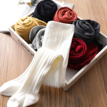 Girls new pantyhose Baby knitted childrens socks Childrens socks Leggings socks Dancing socks Cotton socks