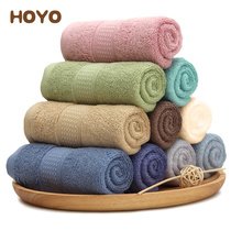 Japan hoyo plush cotton towel Pure cotton mens and womens household face wash bath absorbent soft cotton adult large face towel