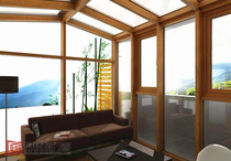 Ensure that aluminum-clad wood doors and windows broken bridge aluminum aluminum alloy sound insulation seal sound insulation casement window seal balcony sun room