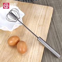 Baking tools Stainless steel round handle whisk Hand mixing stick Kitchen tools Cream mixer and mixer