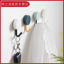 Cute powerful non-trace hook single wall Wall Wall bathroom Xunqiang simple household personality adhesive hook Wall creative