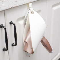 MZao perforated portable hairdryer hanging bag hairdryer accommodating frame toilet bathroom hair dryer set