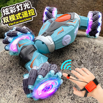 Gesture Sensing Deformation Remote Control Car Four-wheel Drive Off-road Car Child Hand Control Twisted Car Car Boy Toy Car Racing