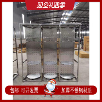 Stainless steel combat suit hanger fire rack fire brigade coat rack firefighter chemical protective clothing preparation battle suit rescue rack