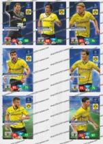Panini 2013-2014 Champions League star card Borussia Dortmund Puka 7 full #