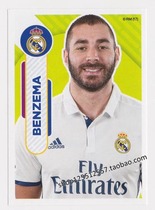 Panini Panini Star Sticker Real Madrid Real Madrid Karim Benzema 80 #