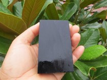 Obsidian raw stone wool cutting disc blank is not polished indifferent brand special carving material new base