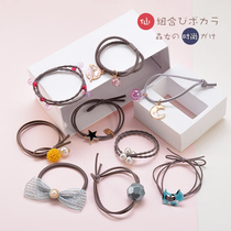 chic wind head rope Starry Sky hipster female simple personality Hairband hair rope Korean headdress ins rubber band Net Red