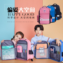 kk tree 2021 new primary school schoolbag 1-3-4-6 grade children Girl tie rod reducing burden Ridge Lady tide