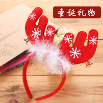 Xun Christmas decorations Christmas gifts activity hair hoop headbuckle headgear headgear head buckle selling germination clip dress