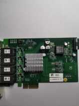 Original four-NET port card MVLZ-I350P0E4 REV A2 I350P0E4 G1401187 acquisition card spot