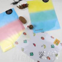 Carrot gags lead gradient color Japan limited amount of meta gas full of b5 liner plate