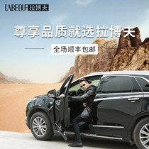 LaBeouf Labov Real Mountain Goat Leather Fur Coat Mens Middle-aged Lian Hat Leather Jacket With Long Fall Jacket