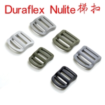 DURAFLEX Mountaineering Bun Buckle Nulite eyebolith button belt adjustment buckle belt adjustment new light ladder buckle