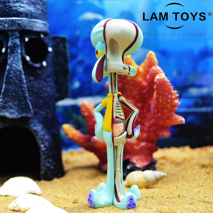 Official MightyJaxx JasonFreeny half-solution planing Spongebob blind box series hand do tide play spot