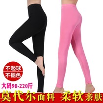Modal cotton autumn pants leggings thin female inner wear single-piece autumn pants warm pants female line pants pants large size women