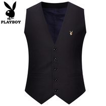 Flower Playboy suit waistcoat for mens bridegroom wedding gown handsome career positive dress with little west suit mens vests