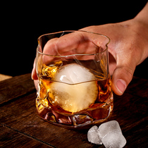 Japan Komatsu Net red whiskey wine glass Nordic ins style Japanese beer glass cup crystal