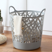 Home Dirty Laundry Basket thickened Dirty Laundry Containing Basket Toy Containing Barrel Plastic Laundry Basket Imitation Vine DIRTY LAUNDRY BASKET