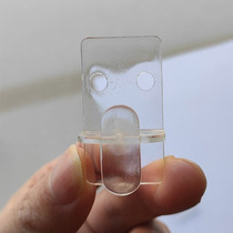 Japanese Purchase Tile Exhibition I-hook Hook Punched Hole hook punched tube punched plate in hook transparent crystal 