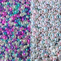 miss small morning diy crystal drops glue uv resin glue laser magic color Pearl non-porous pearl blue powder